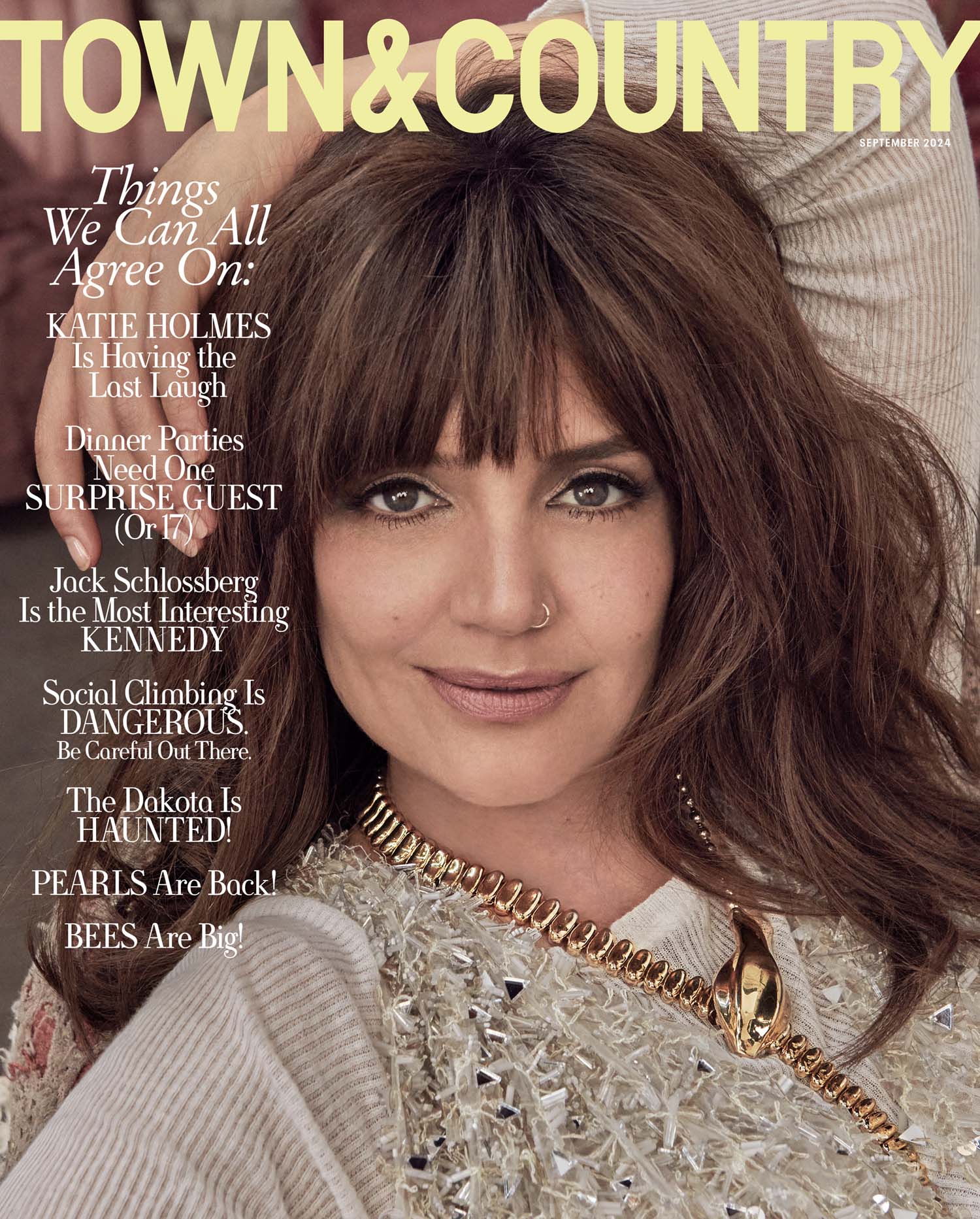Katie Holmes Gets Her Closeup On Town & Country