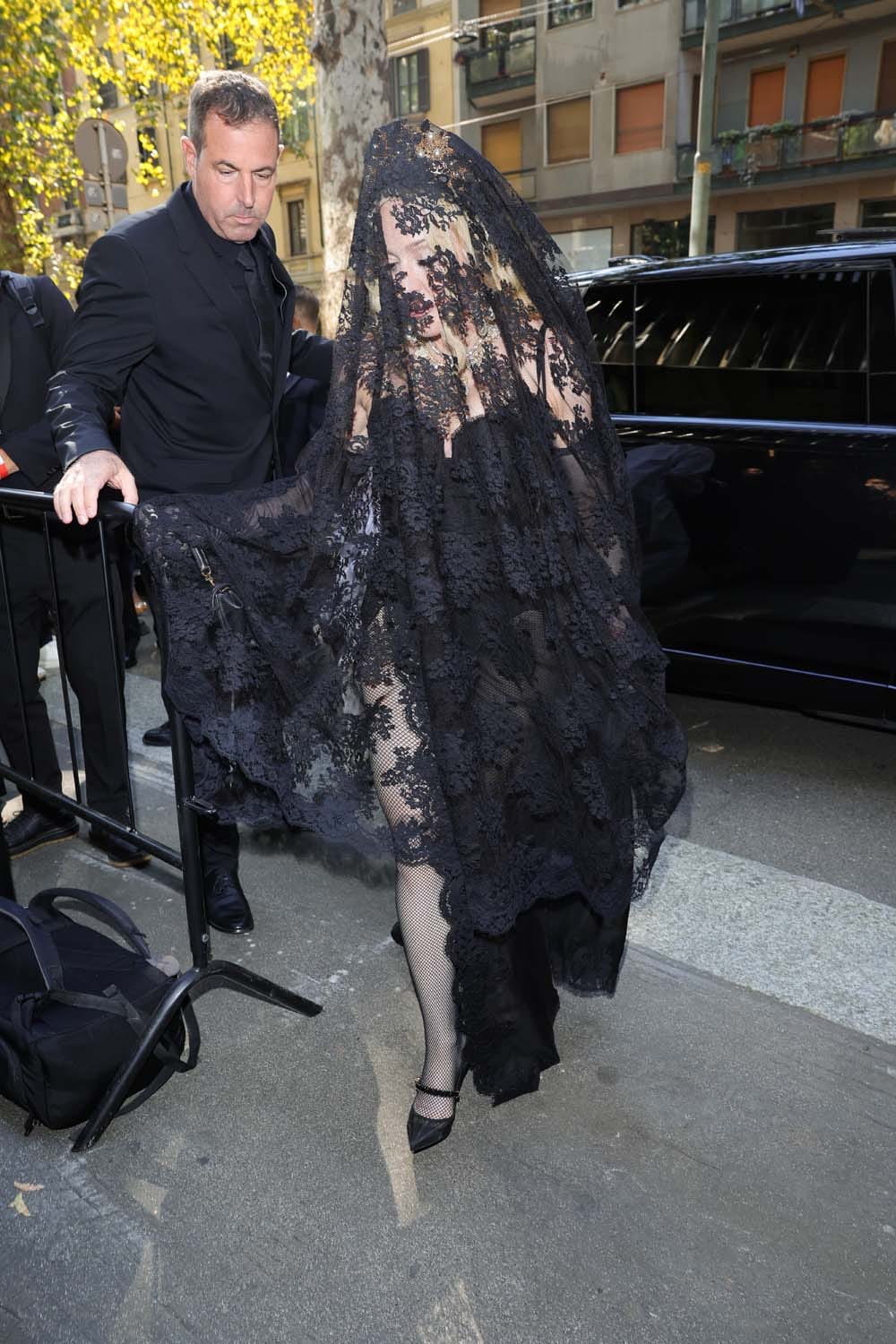 Madonna Wore a Veil to D&G