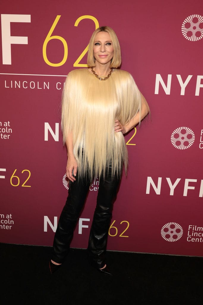 Cate Blanchett Wore a (Glamorous) Hair Shirt This Weekend