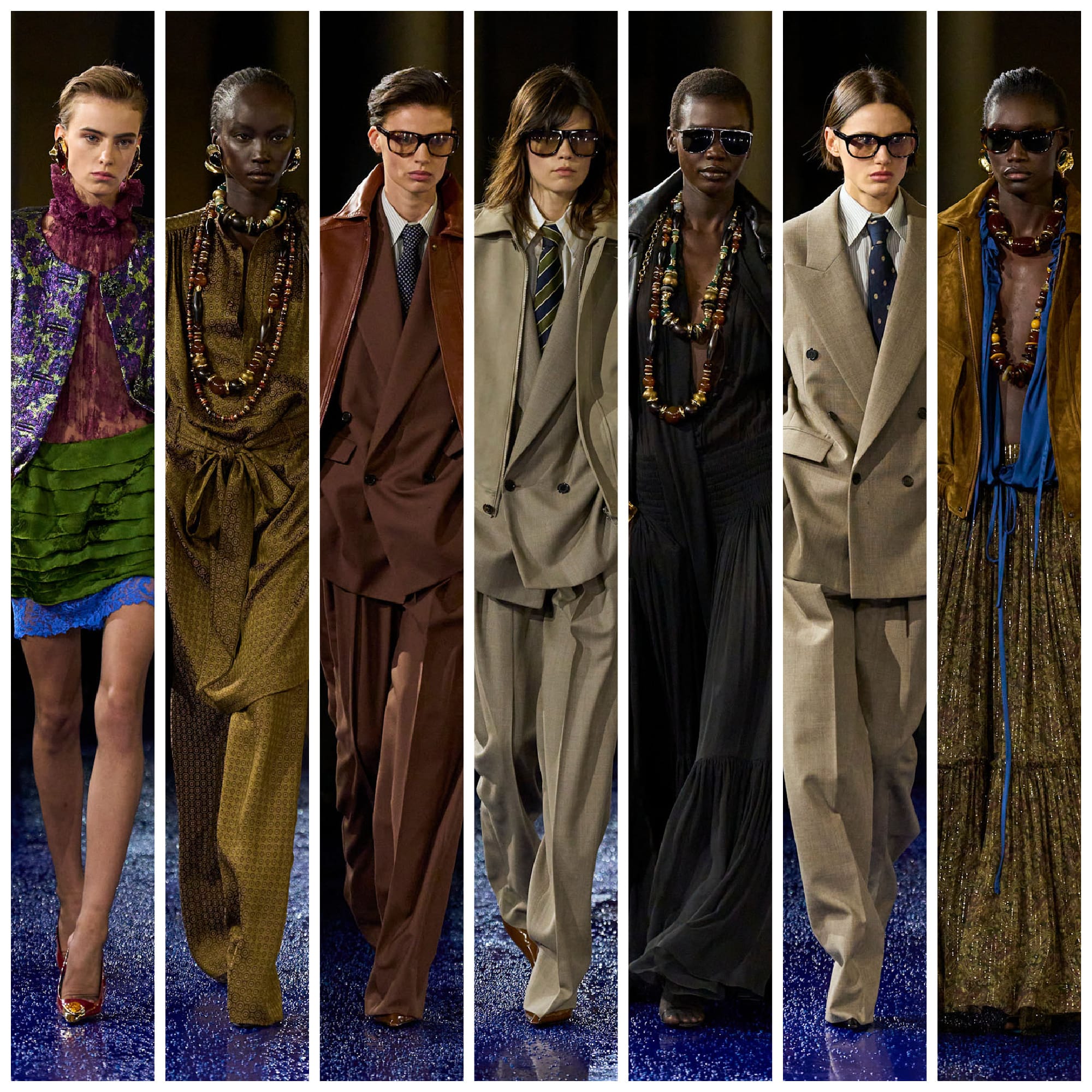 Saint Laurent's Collection Was So Much Better Than the Stuff They Made Their Front Row Wear