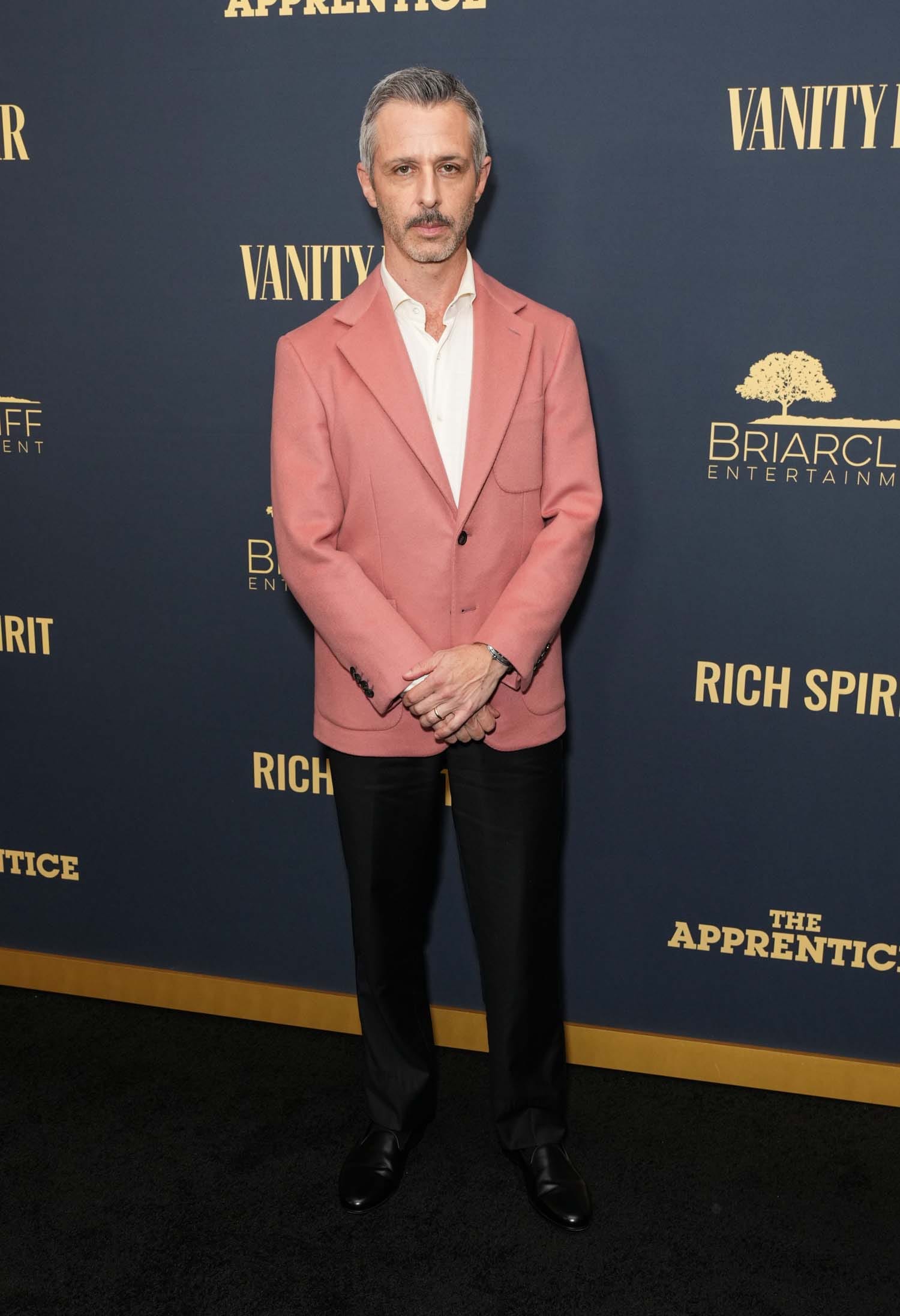 Jeremy Strong Busted Out the Salmon Blazer for "The Apprentice"