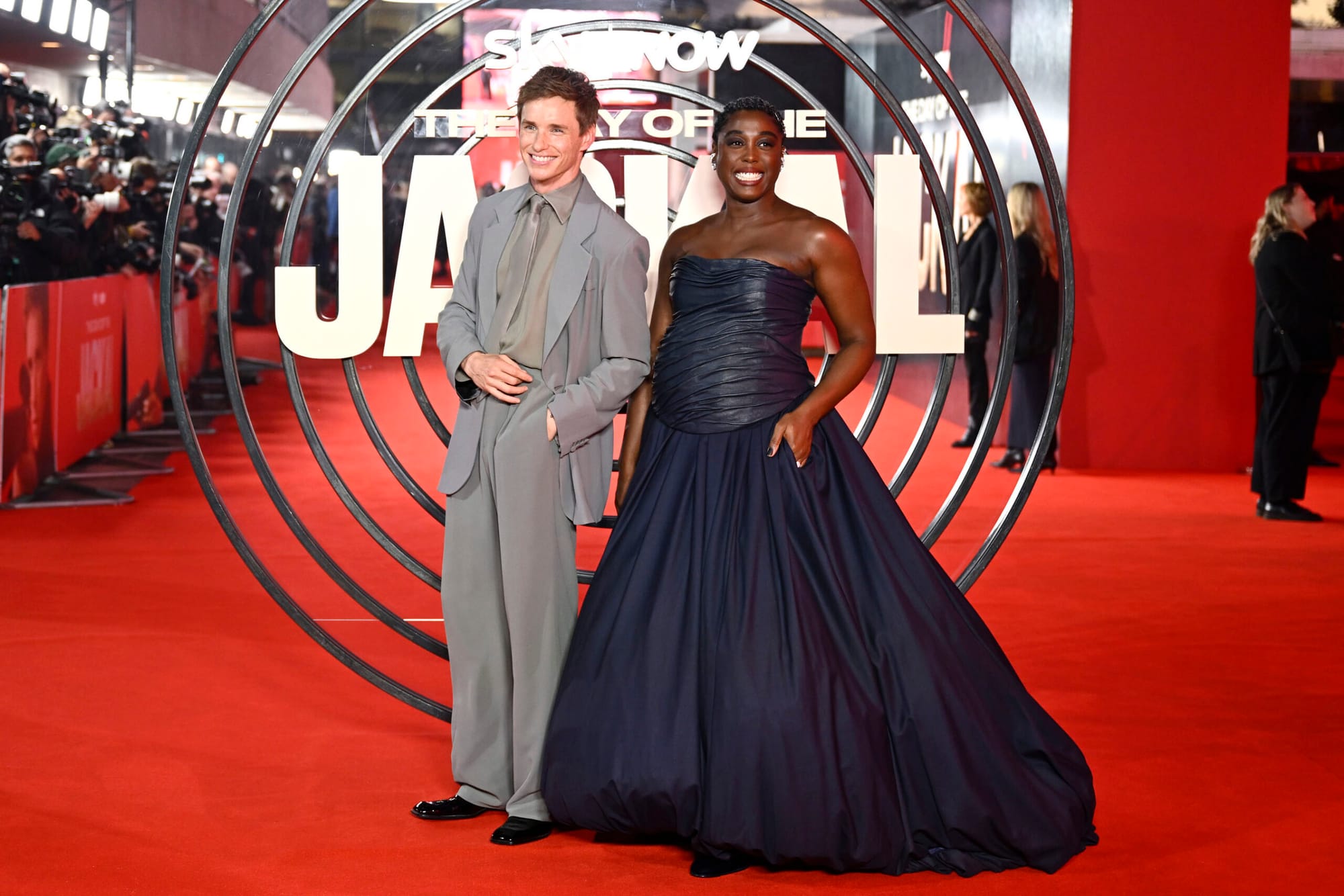 Lashana Lynch and Eddie Redmayne Look Adorable Together