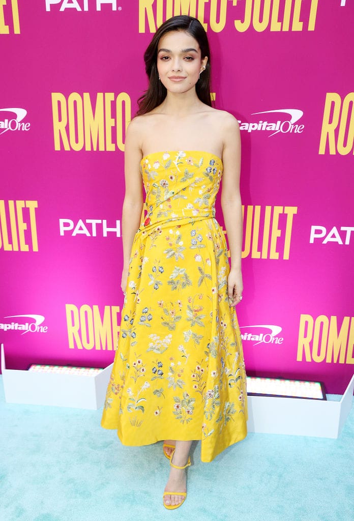 Rachel Zegler Looks Charming at the Opening Night of "Romeo + Juliet"