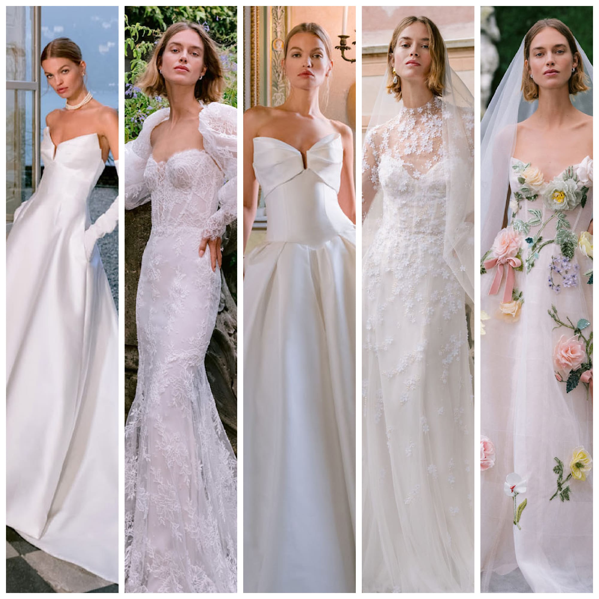 Take a Mental Break and Look at the Newest Bridal Collection from Monique Lhuillier