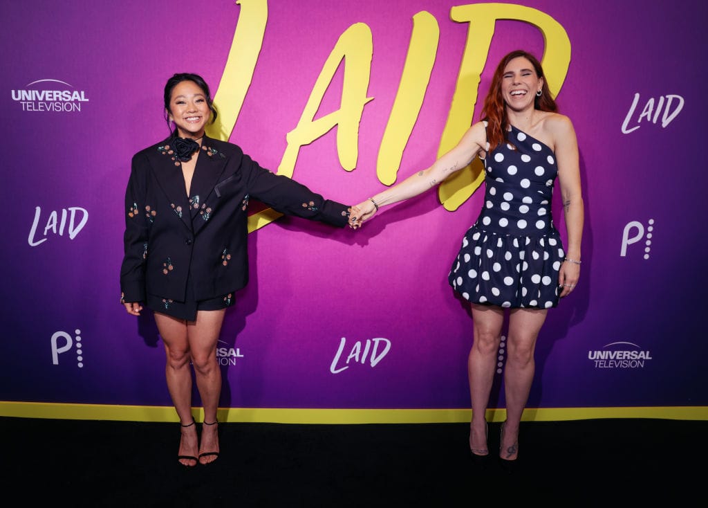 Zosia Mamet and Stephanie Hsu Make a Cute Team