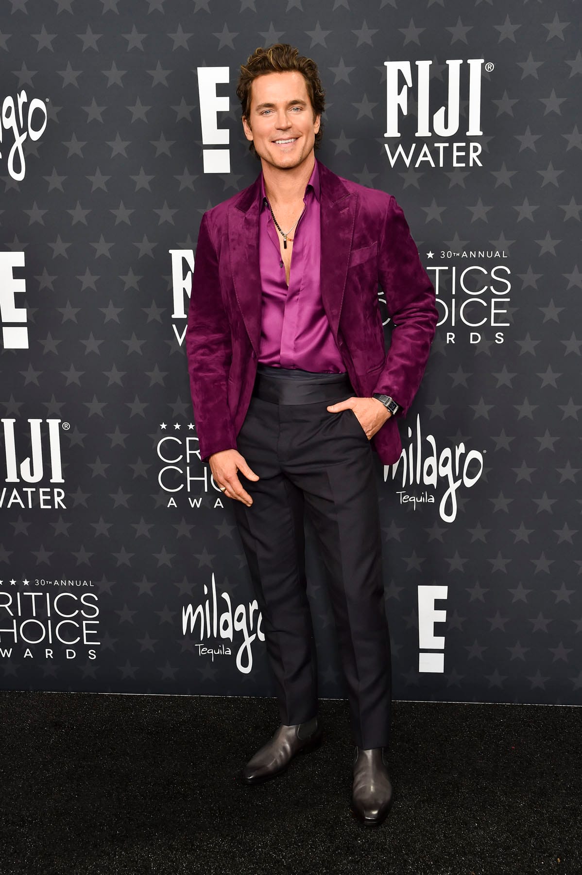 Let Matt Bomer (And the Rest of the Folks in Peach, Purple, or Pink) Close Out Your Monday