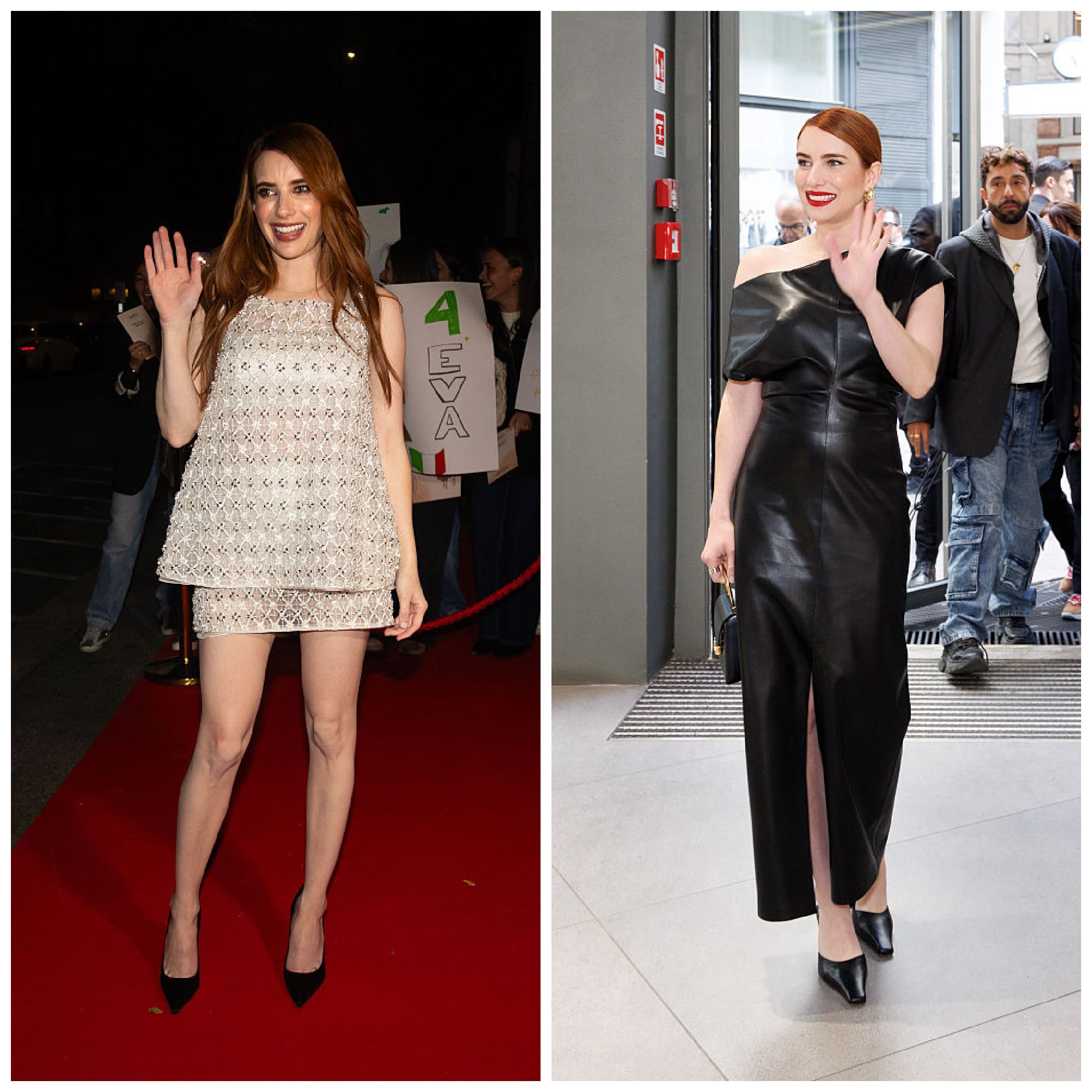 Emma Roberts Is Tootling Around Milan