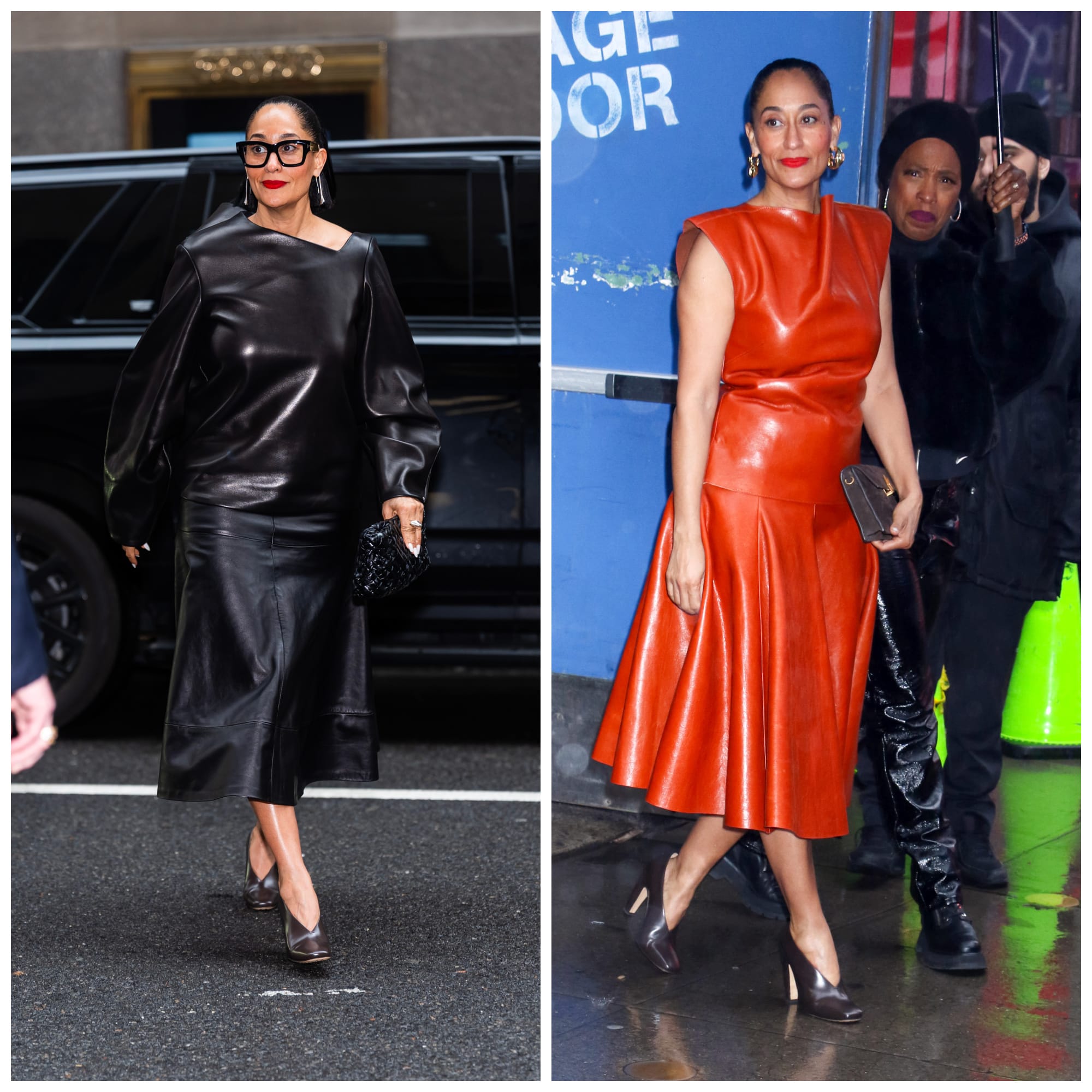 Tracee Ellis Ross Is Currently All About Leather