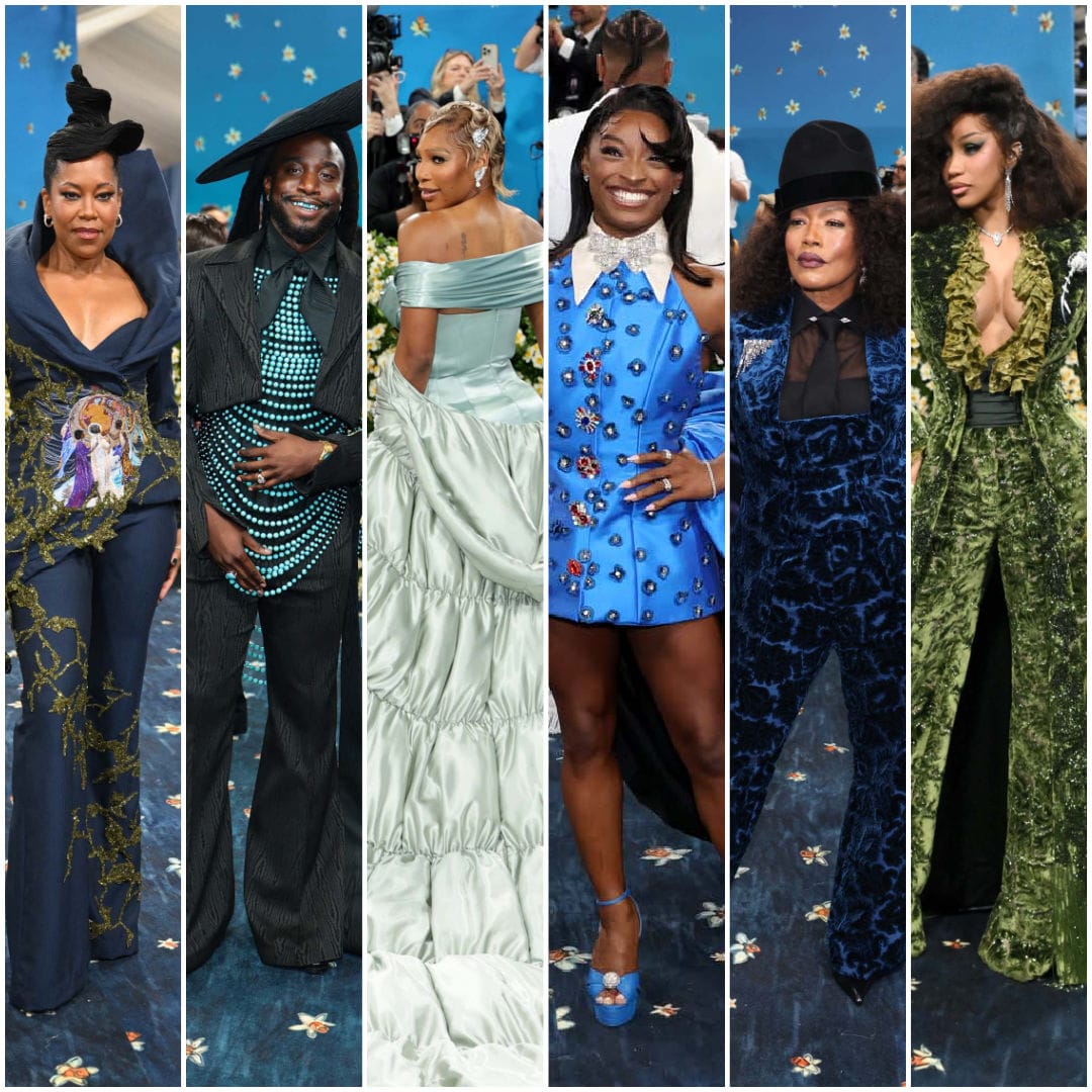 Cardi B & Simone B, and Angela B Lead Our Met Gala Blue/Green Parade