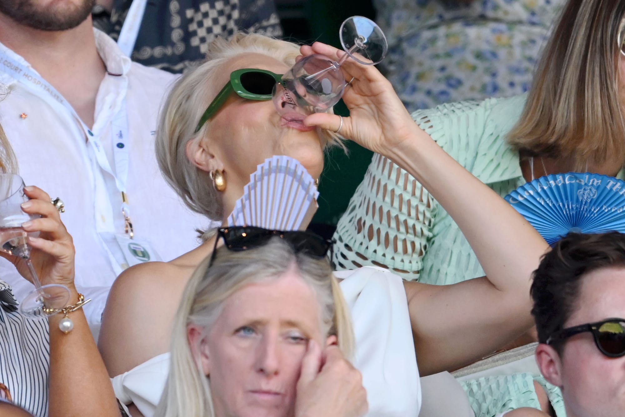 A Cavalcade of Celebs Came Out to Wimbledon's Final Weekend