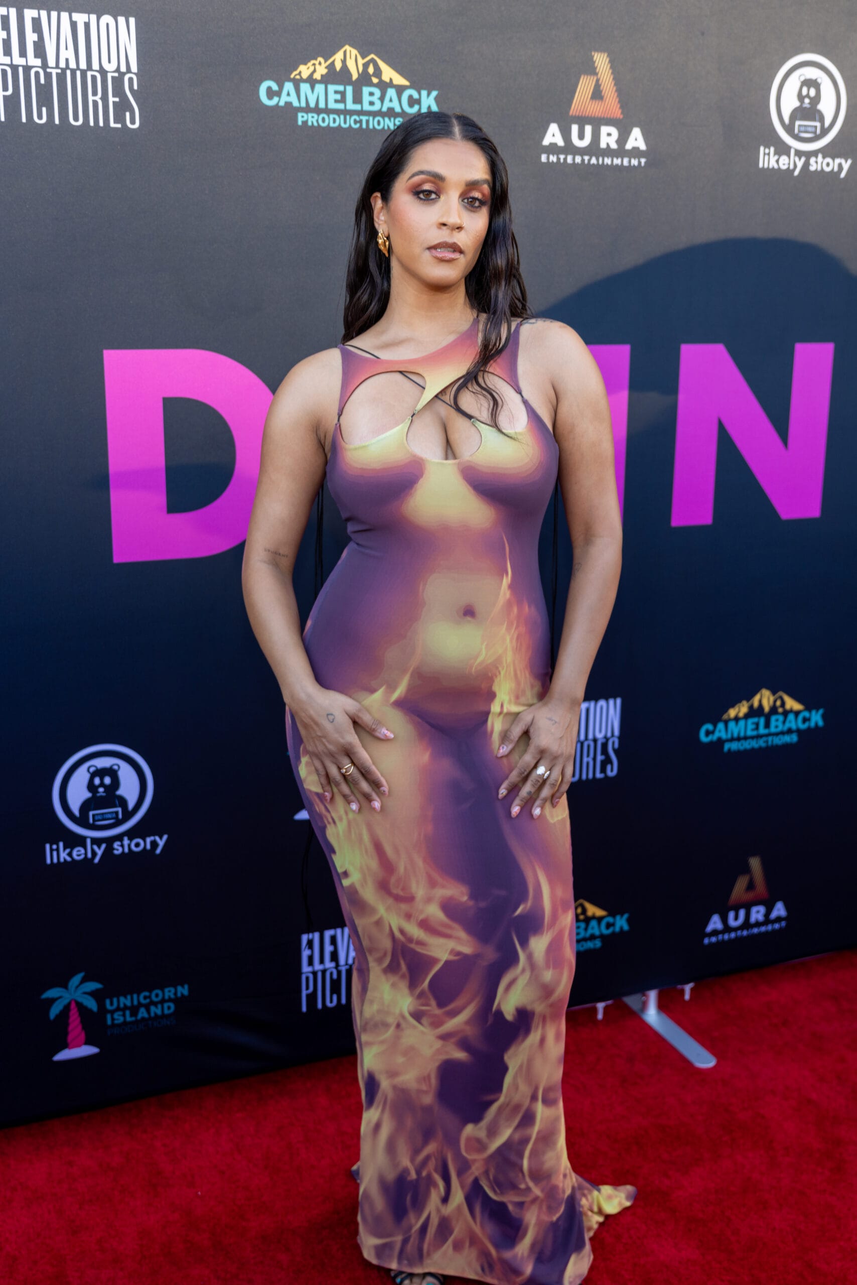 Lilly Singh's Dress Is On Fire