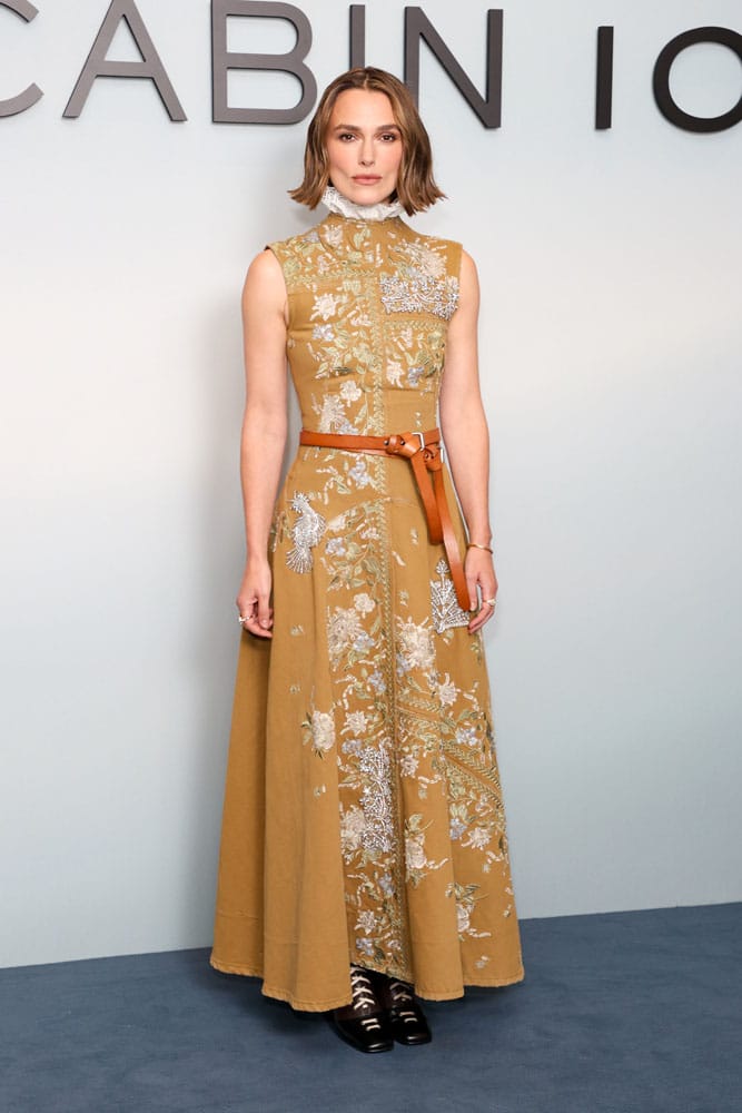 Keira Knightley Emerges in Fresh-Off-The-Runway Erdem