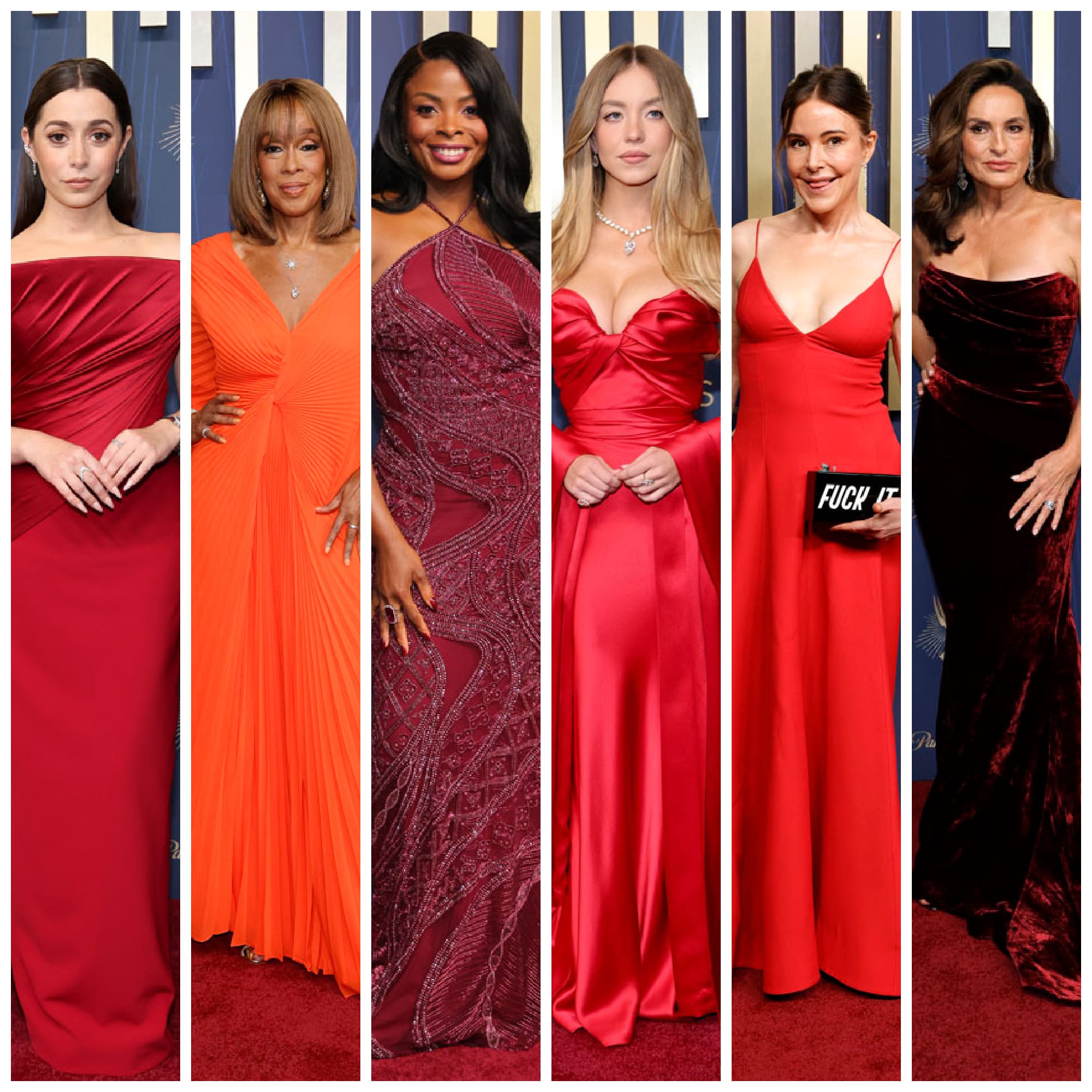 It's The Hot Side of the Color Wheel at the 2025 Emmys