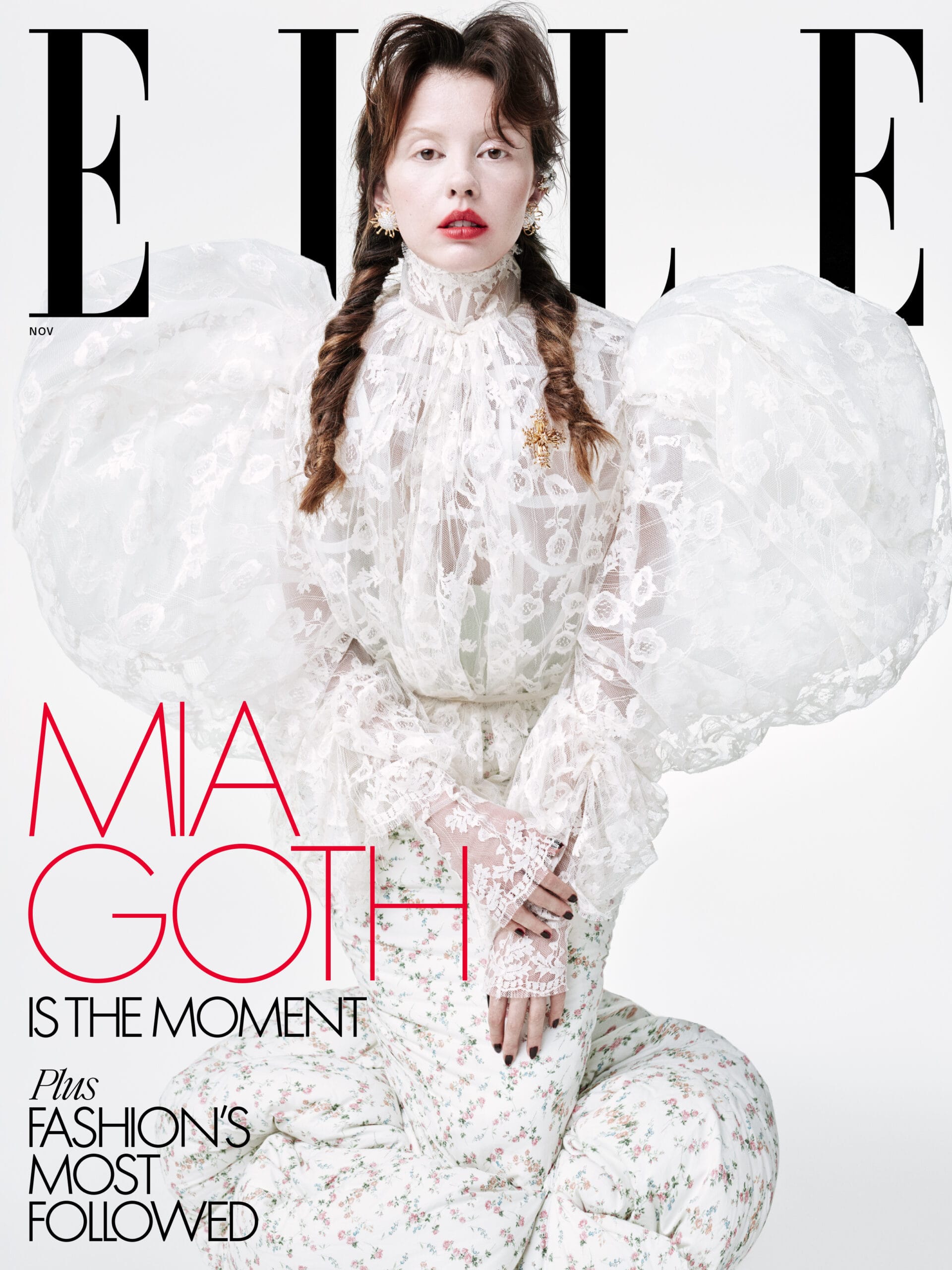 Elle Does an Actual Editorial Cover