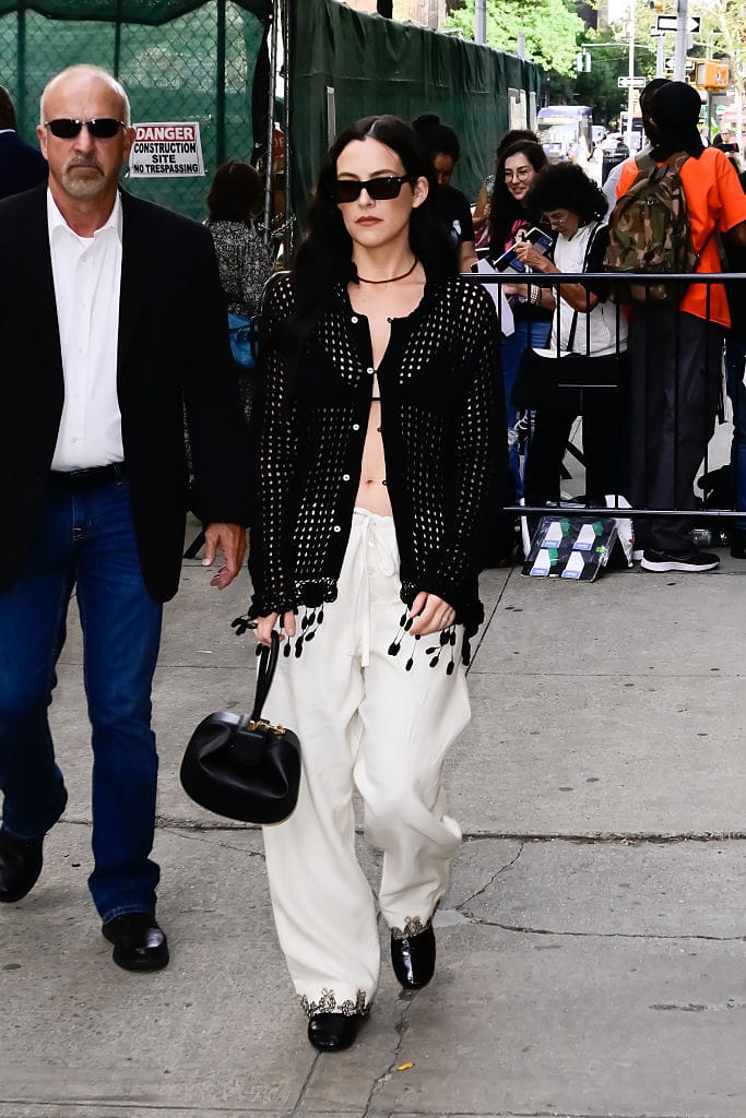 Riley Keough Is...Wearing...Some Stuff