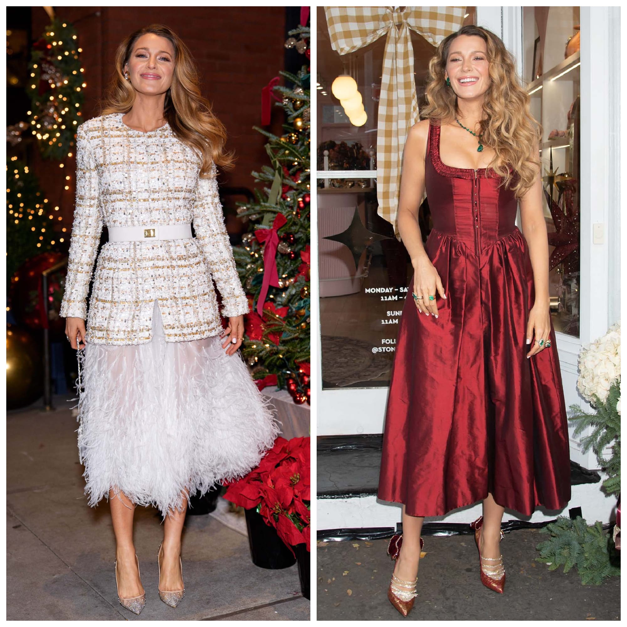 Blake Lively Is In the Holiday Spirit