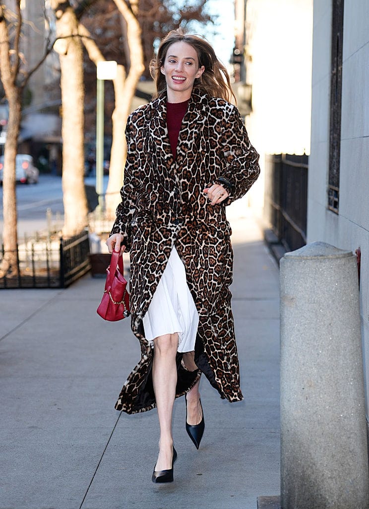 Maya Hawke Is Wearing a Great Coat