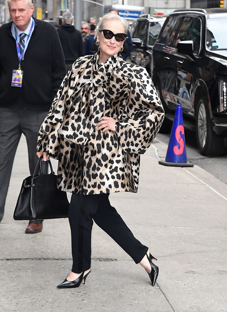 Meryl Streep Is Enjoying This Devil Wears Prada 2 Press Push