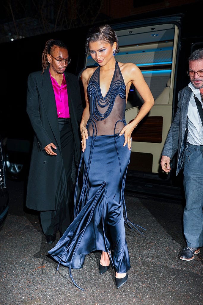 Zendaya Wore Something Else Blue!