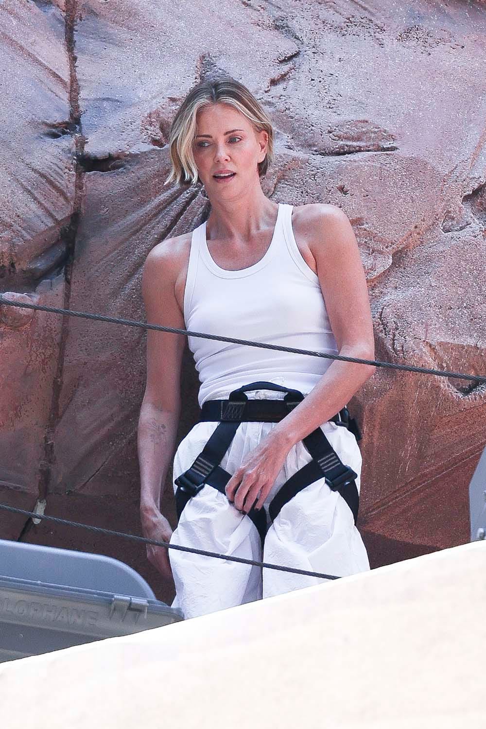 Charlize Theron Literally Went Above and Beyond