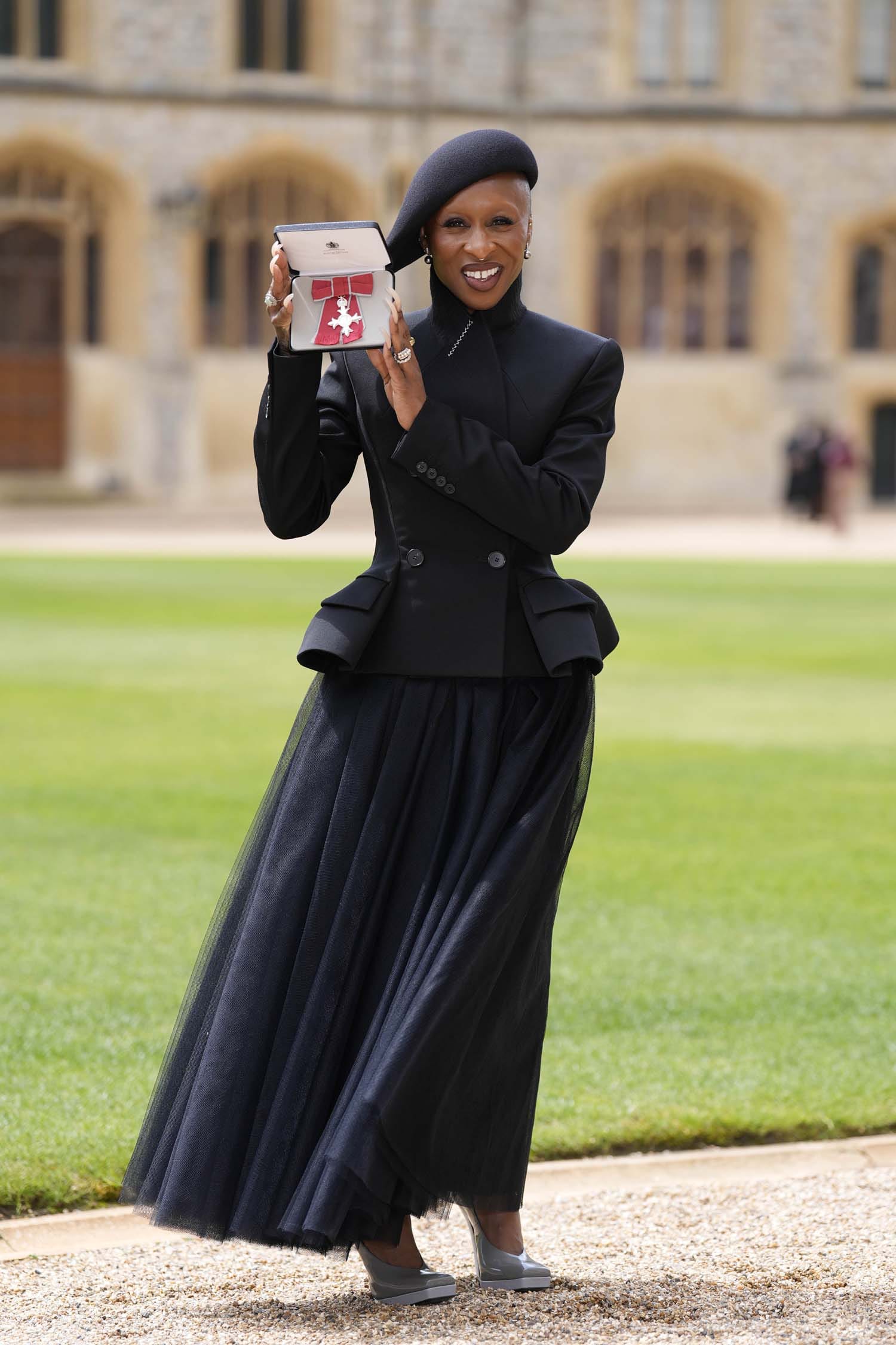 Cynthia Erivo Went Slightly Witchy for Her Investiture