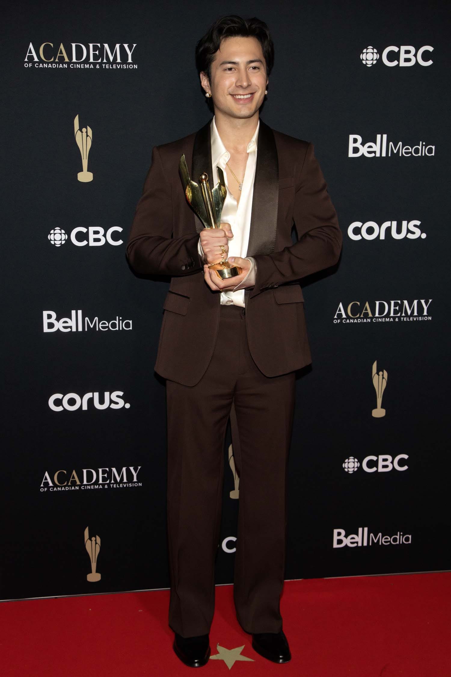 No Surprise: Hudson Williams Won at the Canadian Screen Awards