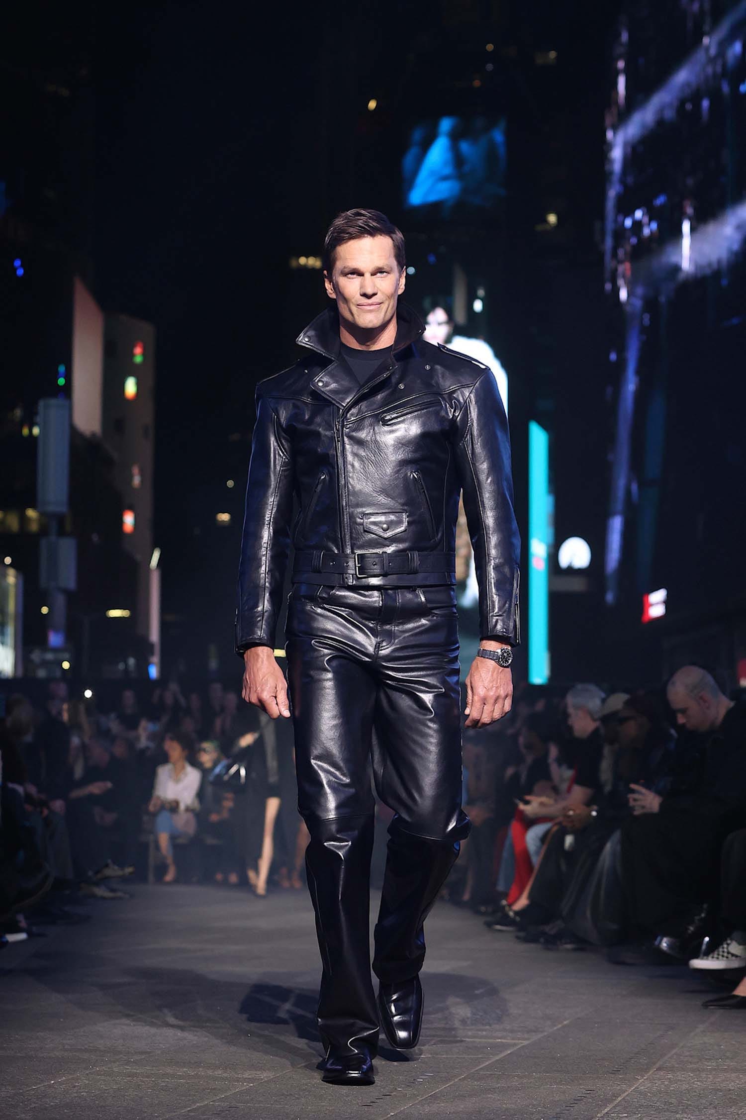 Tom Brady Walked in Gucci, and Cindy Crawford Closed It