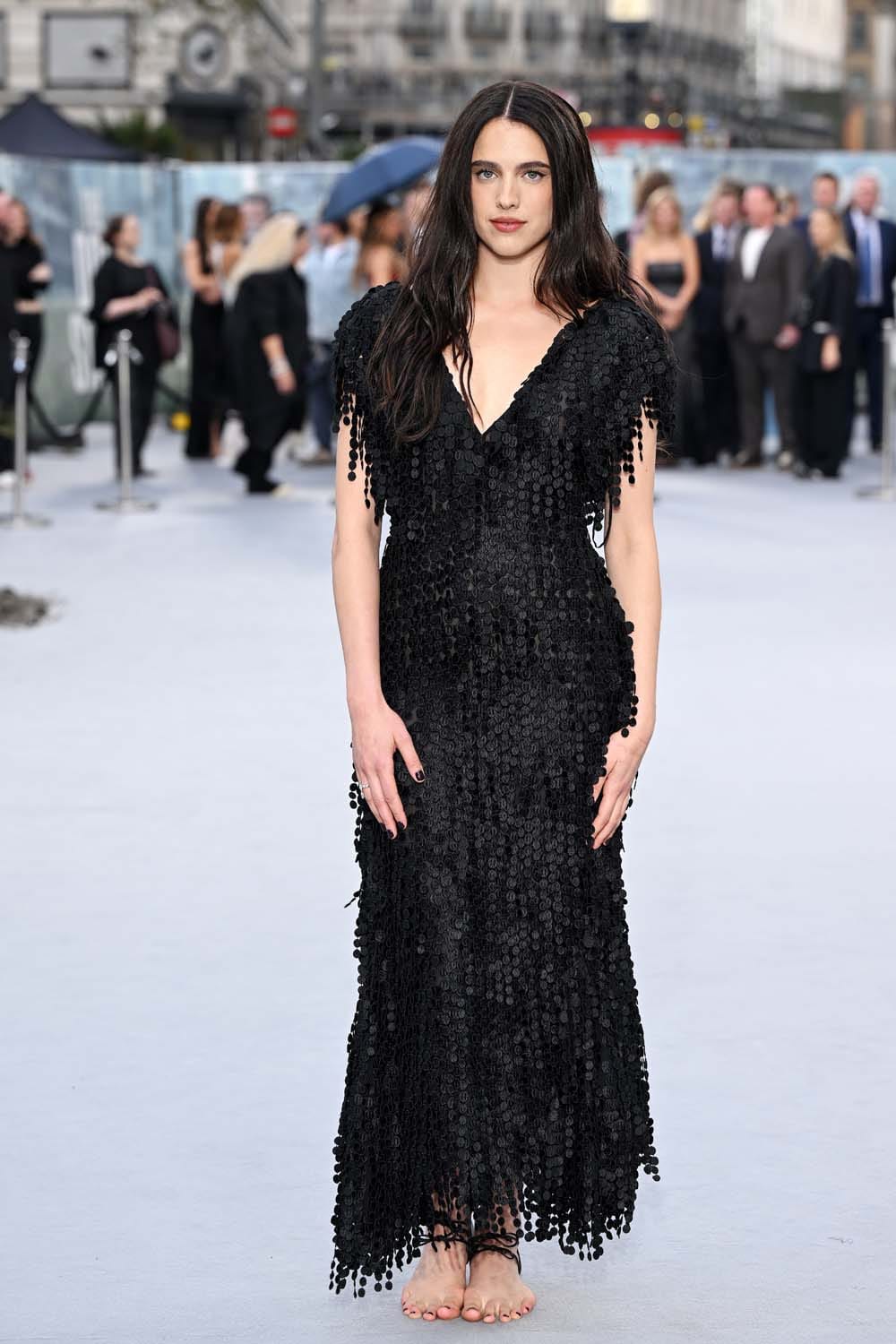 Margaret Qualley Wore Those Hideous Non-Shoe Shoes By Chanel