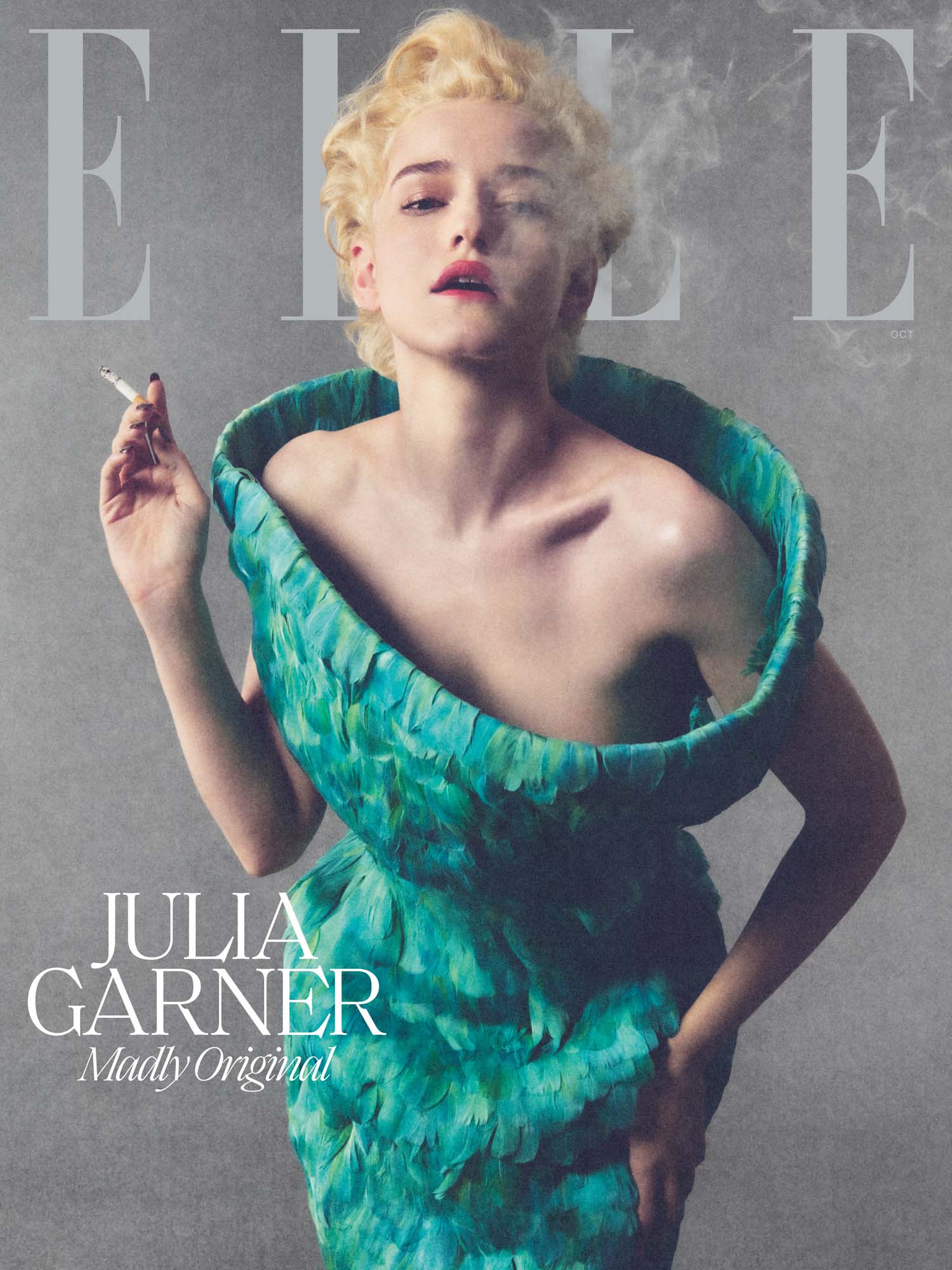 Julia Garner's Elle Cover is Puzzling