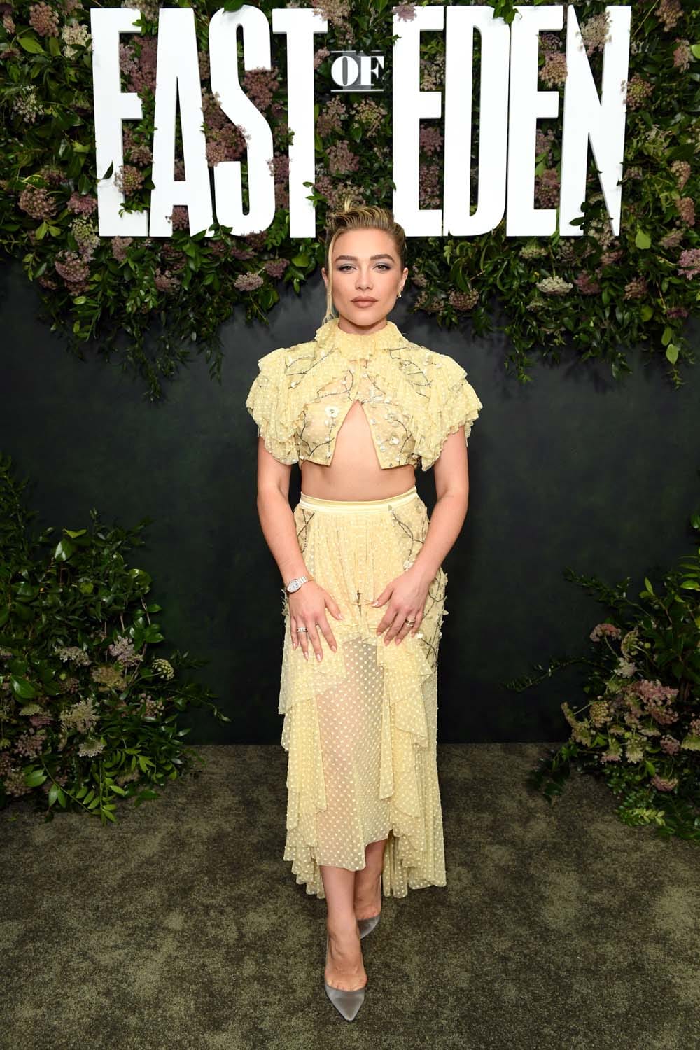 Florence Pugh Dipped Into Rodarte's Archive