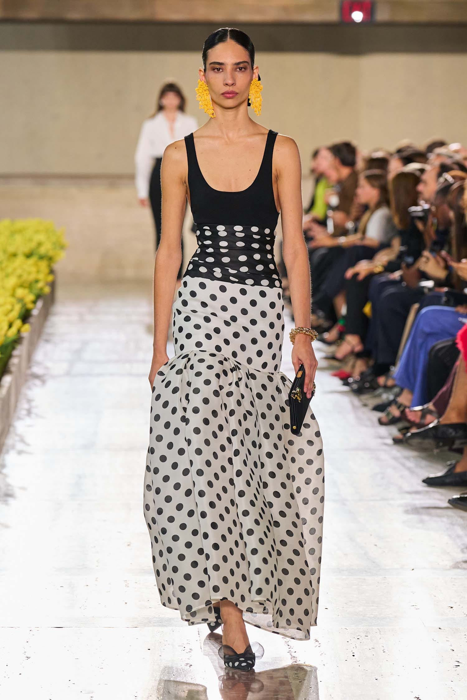 Carolina Herrera Delivers Polka-Dots and Gentle Drama