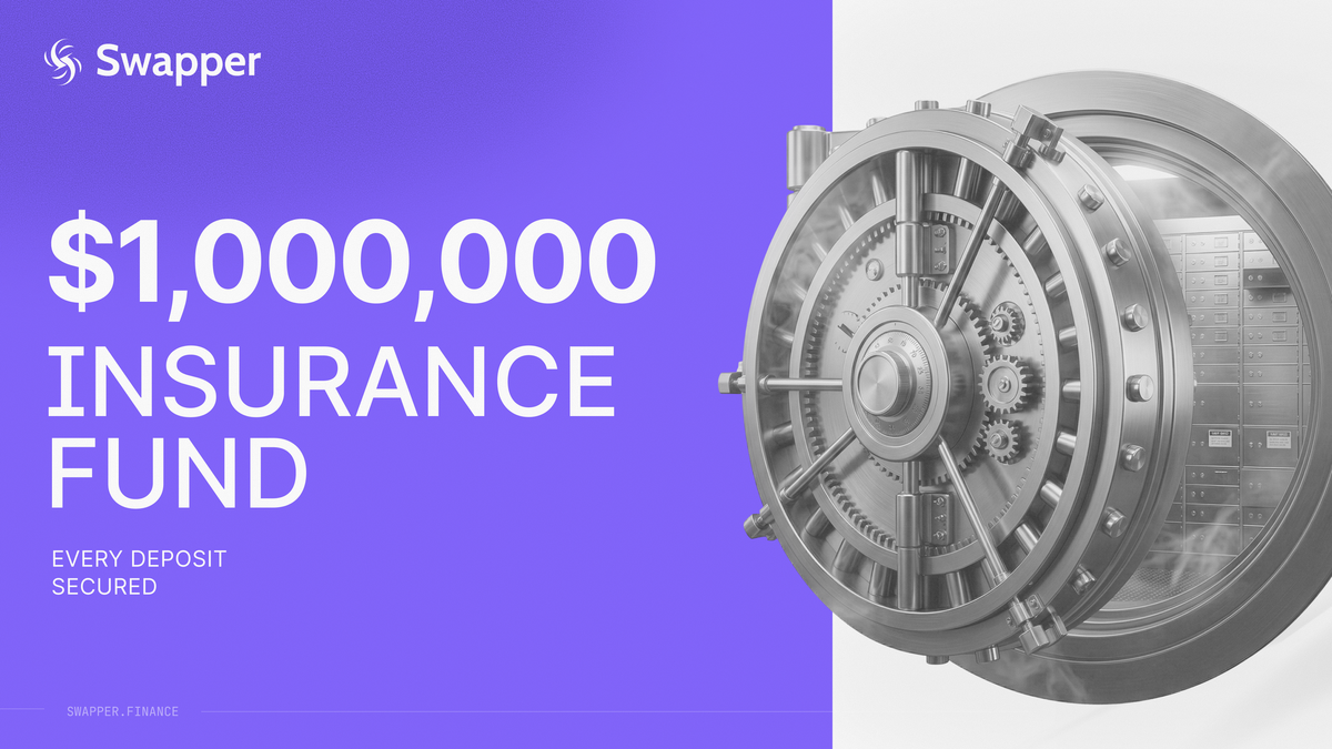 Swapper Insurance Fund - A Safety Layer for Your Deposits