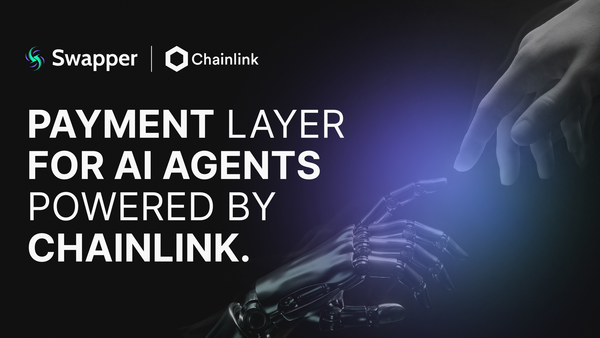 Swapper AI Agent Toolkit - The payment layer for AI agents powered by Chainlink.