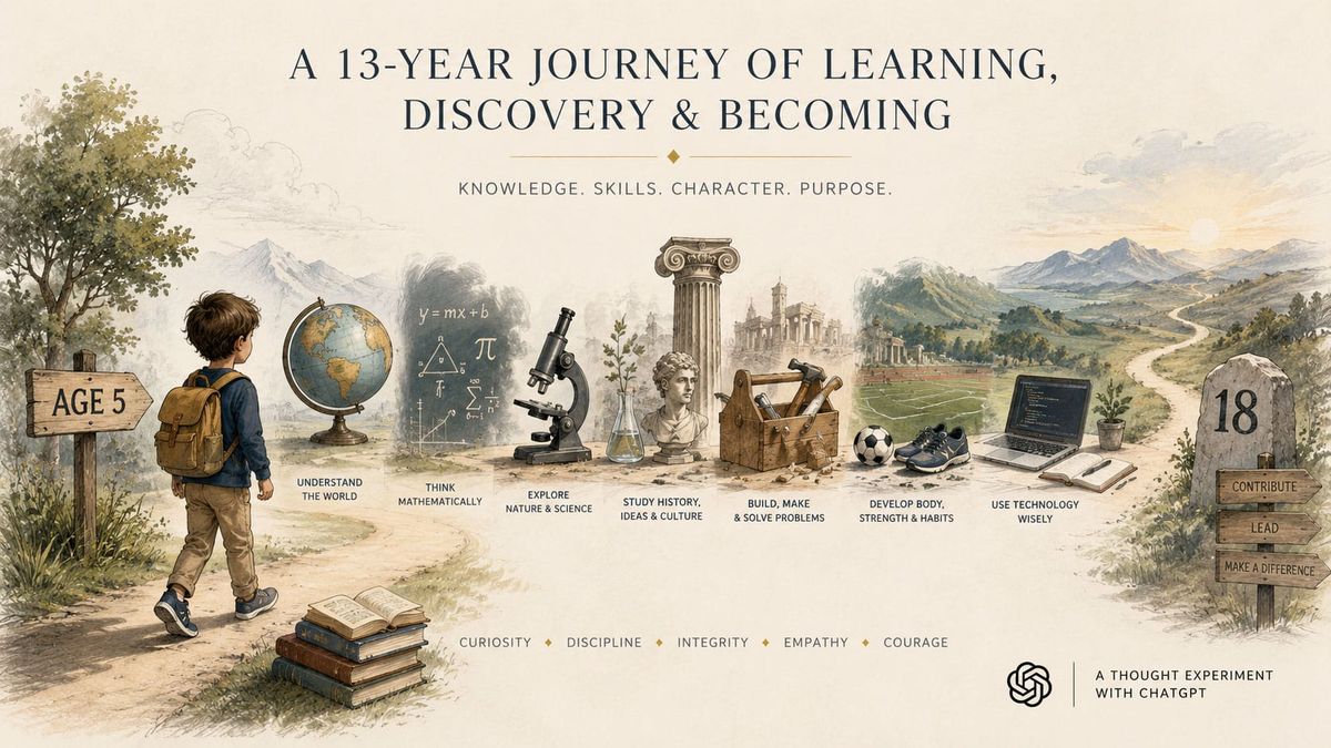 I asked ChatGPT to design an education for a five-year-old