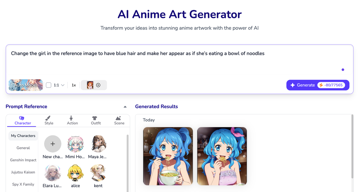 New Feature: Use Reference Images in AI Art Generation (Komiko Update)