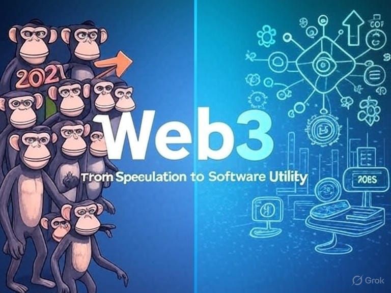 Web3 Crypto: The Evolution From Speculation to Software Utility