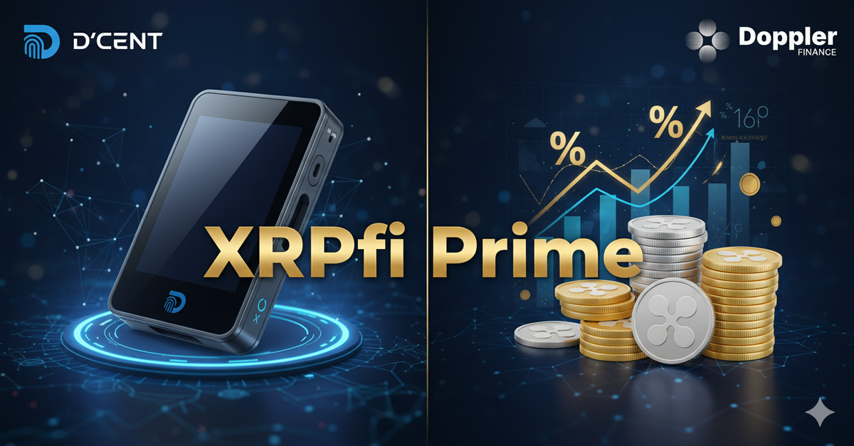 D'Cent's Hardware Wallet Yield Revolution XRPfi Prime Goes Live!