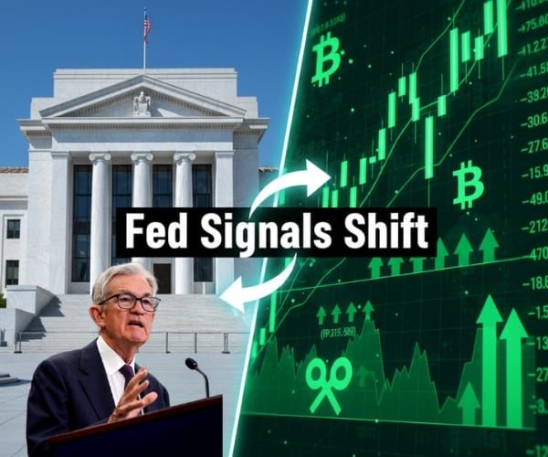 Powell Signals Economy Firmer, QT End Near: What It Means for Crypto