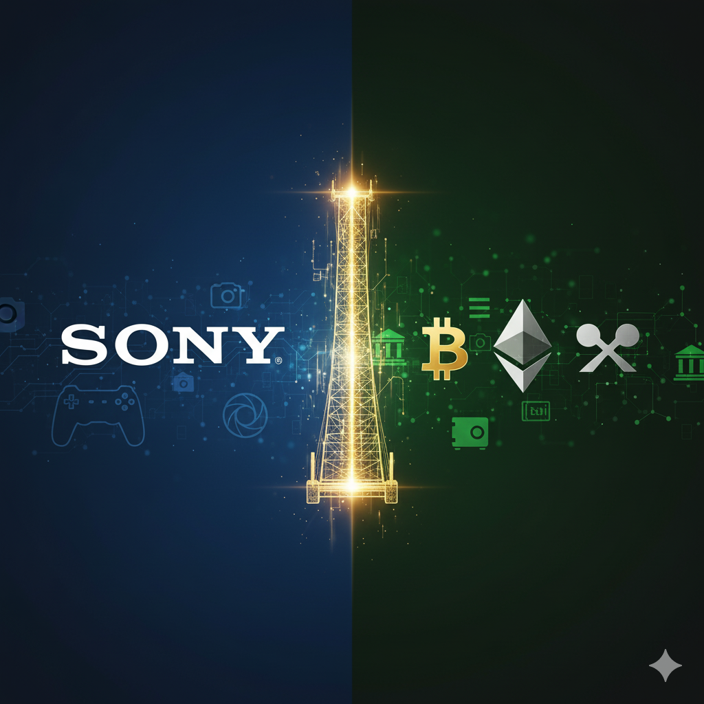 Sony Eyes Crypto Banking: Tech Giant Files for U.S. National Charter
