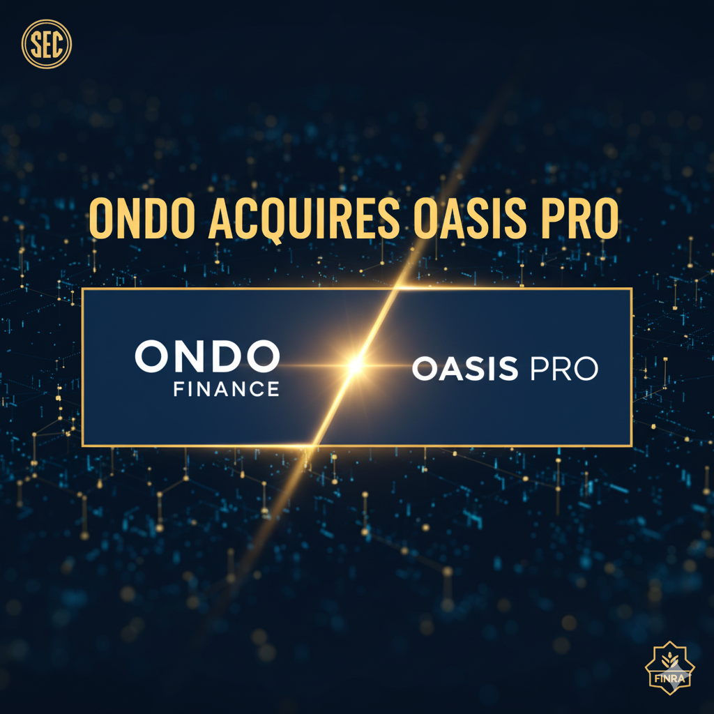 Ondo Finance Acquires Oasis Pro: Supercharging Its XRPL Partnership