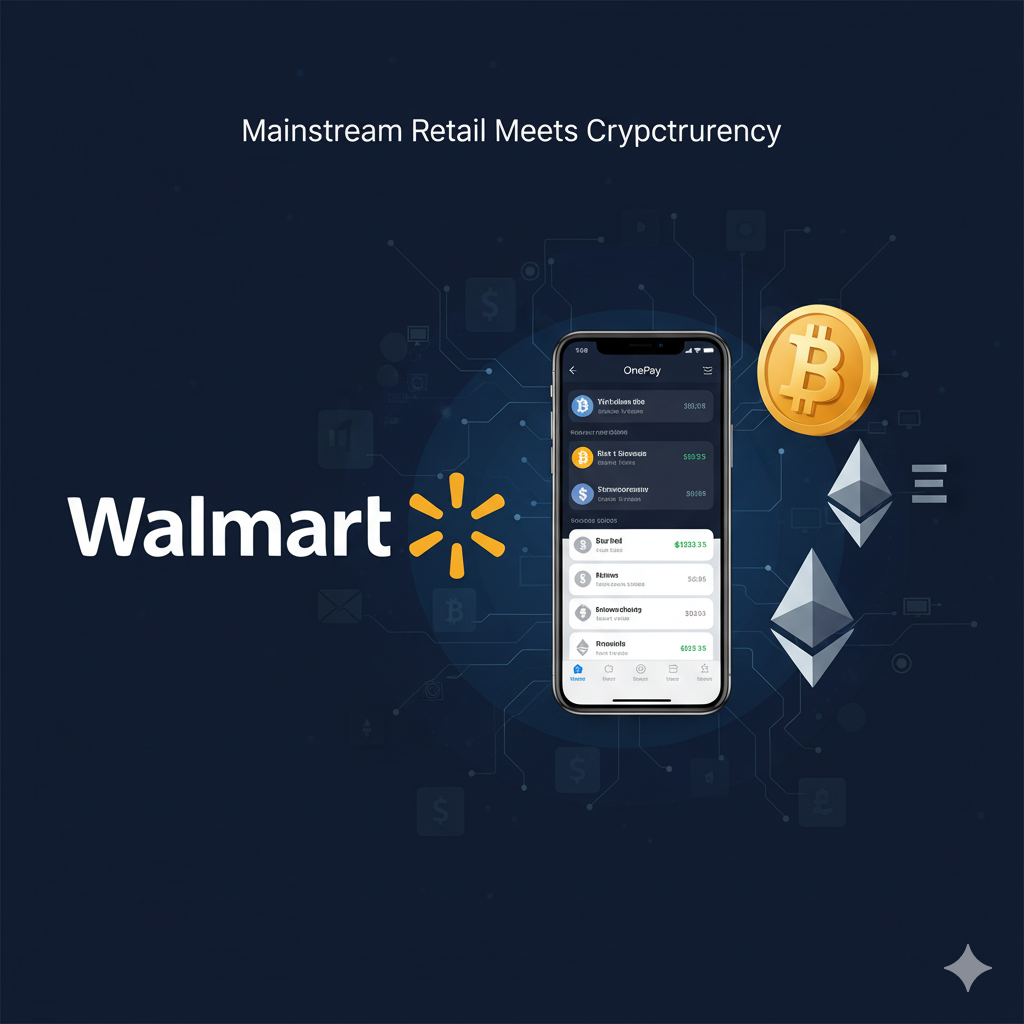 Walmart-Backed OnePay Brings Crypto to 150 Million Shoppers
