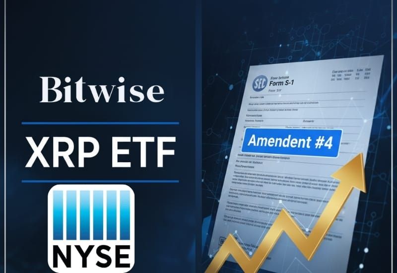 Bitwise Files Critical Amendment #4 for XRP ETF: Final Steps Before Approval