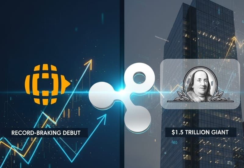 Franklin Templeton's $1.5 Trillion Giant Enters XRP Race After Canary's Record-Breaking ETF Debut
