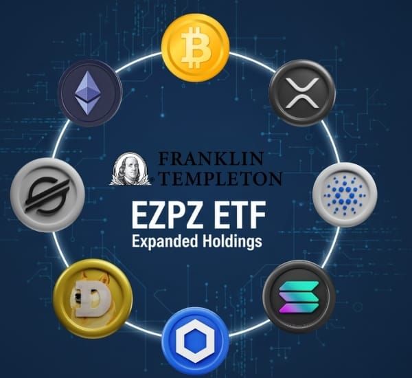 Franklin Templeton Makes Crypto History with EZPZ ETF Expansion