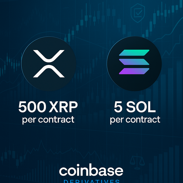 Coinbase Brings Crypto Futures to the Masses With Nano XRP and SOL Launch