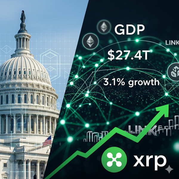 U.S. Commerce Department to Put GDP Data on Blockchain: Which Cryptos Benefit Most?