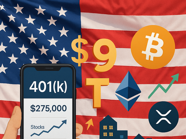Trump Opens $9T Retirement Market to Crypto and Private Assets