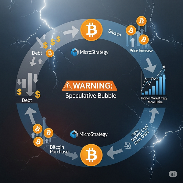 Critics Slam MicroStrategy's "Reflexive Loop" as Potential Ponzi Scheme
