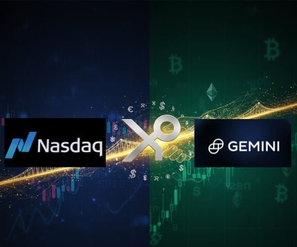 Nasdaq to Invest $50M in Gemini Exchange Just Days After Gemini Launches Its XRP Credit Card