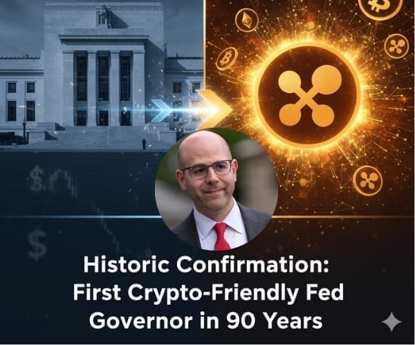 Pro-Crypto Fed Governor: Stephen Miran Confirmed in Historic Vote